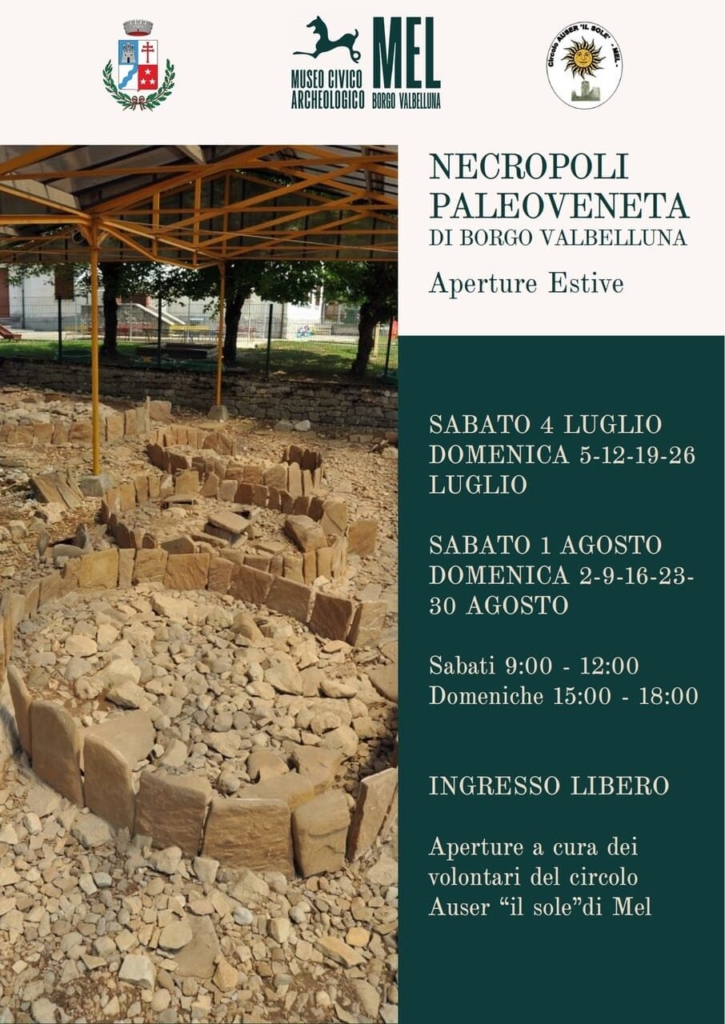 Museo Mel Necropoli visite estate